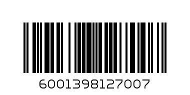 Smirnoff 200ml - Barcode: 6001398127007