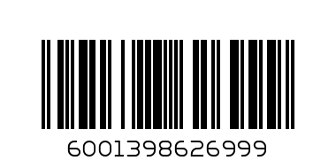 SMIRNOFF ICE GUARANA 250MLX6 - Barcode: 6001398626999