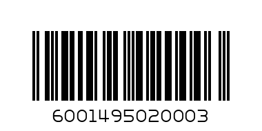 Harrier 750ml Whisky - Barcode: 6001495020003