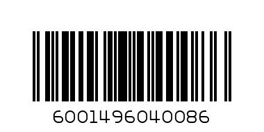 Gordons 750ml - Barcode: 6001496040086