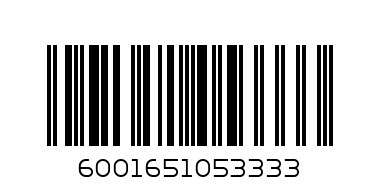 TASTY 375ML PEANUT BUTTER - Barcode: 6001651053333