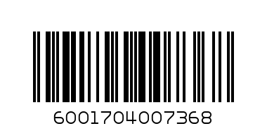 MISTER 60G JELLY BEANS - Barcode: 6001704007368