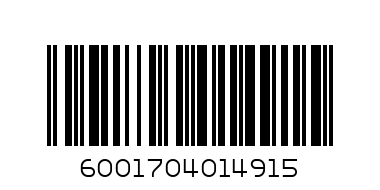 MISTER 60G CHERRIES  AND  BERRIES STRAWS - Barcode: 6001704014915