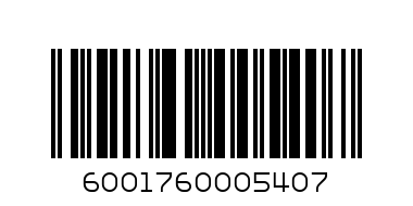 WINDHOEK DRAUGHT BTL 440MLX6 - Barcode: 6001760005407