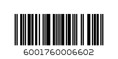 WINDHOEK LAGER 440ML SIX - Barcode: 6001760006602