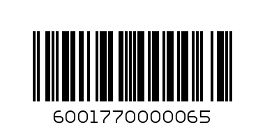 STEERS 375ML HOT PERI PERI - Barcode: 6001770000065