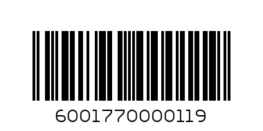 STEERS 375ML SPICY TIKKA SAUCE - Barcode: 6001770000119