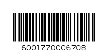 MUSTARD 375ML SAUCE - Barcode: 6001770006708