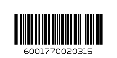 STEERS BBQ SAUCE 1X700ML - Barcode: 6001770020315