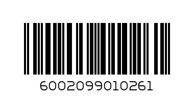 GORDONS SWEETS SOUR WORMS 125g - Barcode: 6002099010261