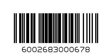PISTACHIO WHITE  100GMS - Barcode: 6002683000678