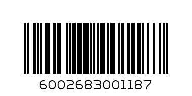 DRIED MDF SUGAR CUBES 100GMS - Barcode: 6002683001187