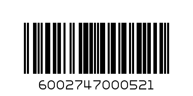 CHAMP 2KG CHEESE - Barcode: 6002747000521