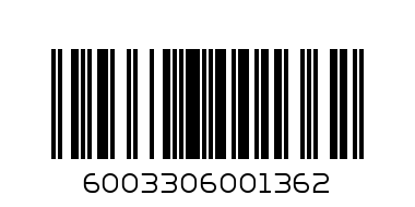 RED LABEL DARK APERITF RUM 750ML - Barcode: 6003306001362