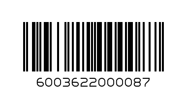 INYONGO SALT=150g - Barcode: 6003622000087