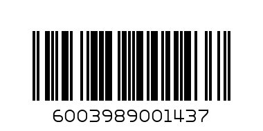 FRUITS OF EDEN JUICE APPLE 500 ML - Barcode: 6003989001437