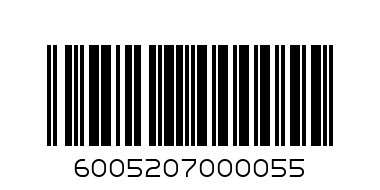 FRYS 500G VEGETABLE POLONY - Barcode: 6005207000055