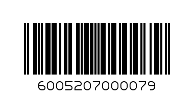 FRYS 380G BRAAI STYLE SAUSSAGE - Barcode: 6005207000079