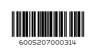 FRYS 380G CHICKEN STRIPS - Barcode: 6005207000314