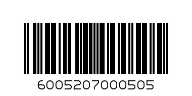 FRYS 250G BLACK BEANS BITES - Barcode: 6005207000505