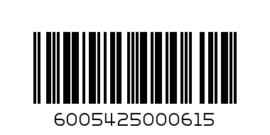 H2O MINERAL STILL WATER 5L - Barcode: 6005425000615