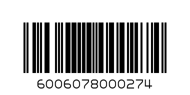 PEDIGREE ADULT MEDIUM BREED 25KG - Barcode: 6006078000274