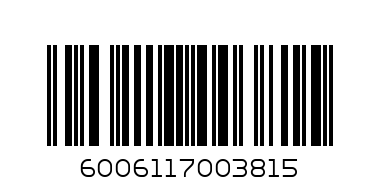 COLCOM 1.6KG IQF BEEF BANGER - Barcode: 6006117003815