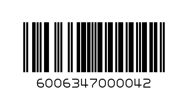 BRAAI STAR BRIQUETTES 5KG - Barcode: 6006347000042