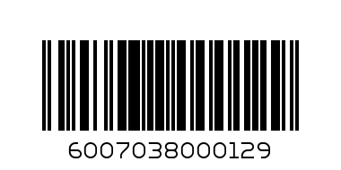 ARENEL 125G WATER BISCUITS - Barcode: 6007038000129