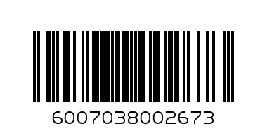 ARENEL ZAMBEZI POPS 48S FRUIT SALAD 0 EACH - Barcode: 6007038002673