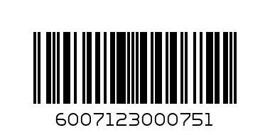 White Emb Tee SML - Barcode: 6007123000751