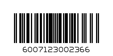 LS White Shirt 15 - Barcode: 6007123002366