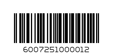 FIRST CHOICE 1L FULL CRM MILK - Barcode: 6007251000012