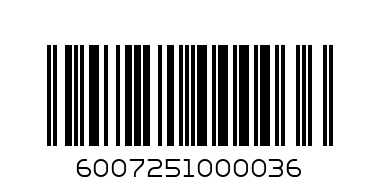 FIRST CHOICE 1L SKIM MILK - Barcode: 6007251000036