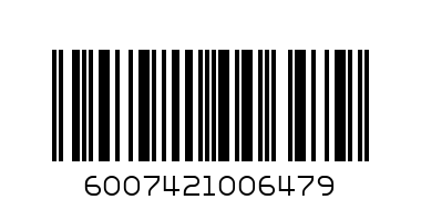 NAT FOODS 10KG B STARTER MASH - Barcode: 6007421006479