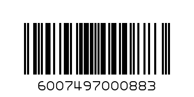 WILLARDS 75G THINGZ SPICY - Barcode: 6007497000883