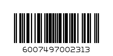 WILLARDS CHIPS  BILTONG 125 G - Barcode: 6007497002313