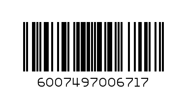 CARIMBA 750ML SPARKLING PEACH - Barcode: 6007497006717
