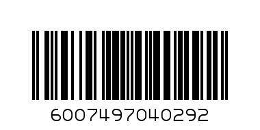 WILLARDS 75G JELLY RASPBERRY - Barcode: 6007497040292