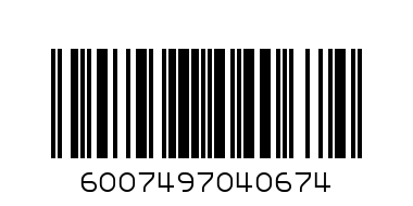 WILLARDS 75G JELLY MANGO - Barcode: 6007497040674