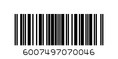 WILLARDS 750ML WHITE VINEGAR - Barcode: 6007497070046