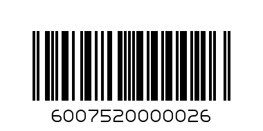 CRUDE BLACK MOLASSES - Barcode: 6007520000026