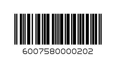 NIDO MILK POWDER 200 G - Barcode: 6007580000202