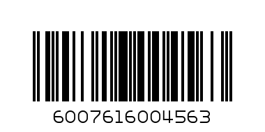 SMIRNOFF 375ML VODKA - Barcode: 6007616004563