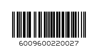 WILD AFRICA 750ML CREAM - Barcode: 6009600220027