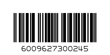 MELVINS VANILLA TEA BAGS 20s - Barcode: 6009627300245