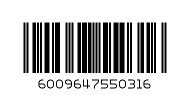 BCo skin repair cream 250ml - Barcode: 6009647550316