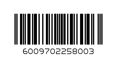 DANDY 12S PEPPERMINT GUM BLISTER - Barcode: 6009702258003