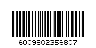 H2GLO 1X500ML LEMON SPARKLING WATER - Barcode: 6009802356807