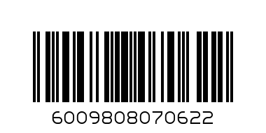 WATER - Barcode: 6009808070622